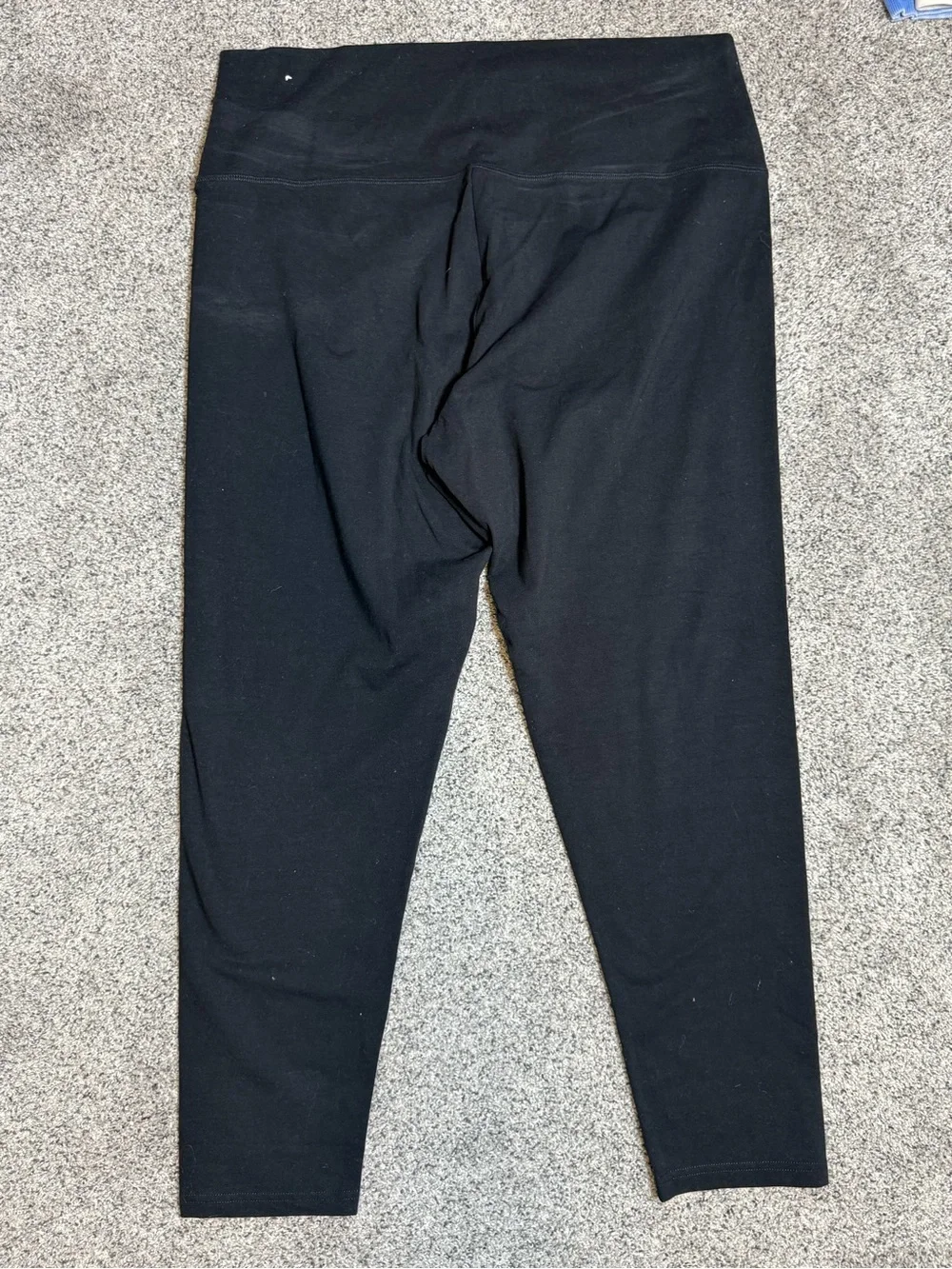 aerie offline OG cotton Black High-Rise Leggings
